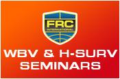 FRC WBV & H-SURV Seminars at RNLI UK
